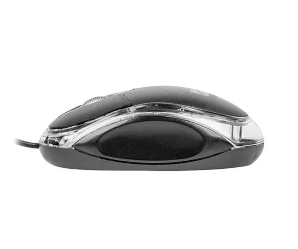 Raton USB Natec Vireo 2  Negro / 1000 Dpi / Ambidiestro / nmy-1983
