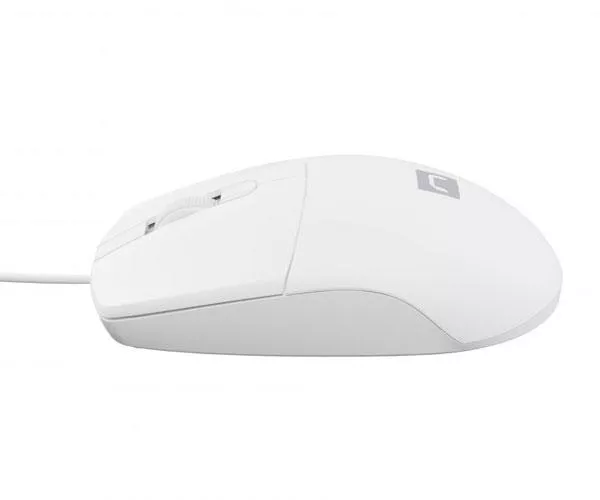 Raton USB Natec Ruff 2  Blanco / 1000 Dpi / Ambidiestro NMY-1988