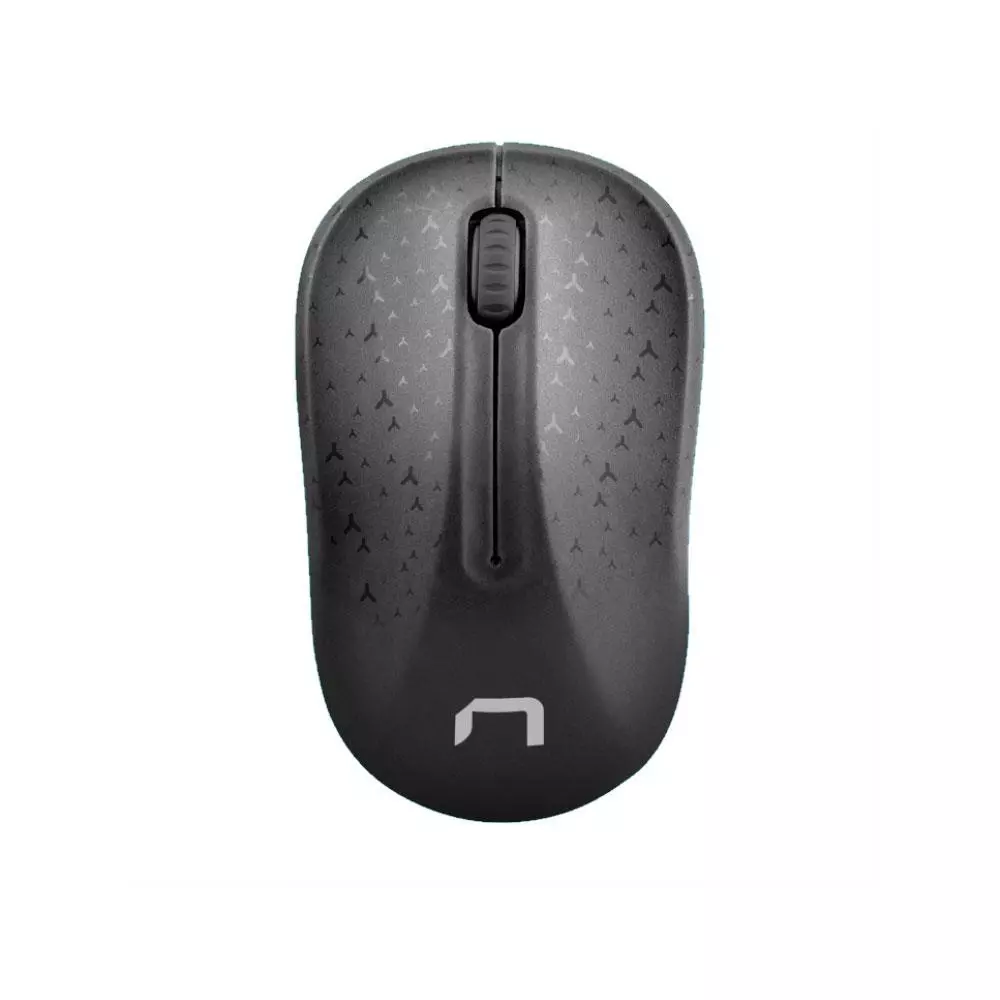 Raton Inalambrico Natec Toucan  Negro / 1600 Dpi / Mano derecha NMY-2037