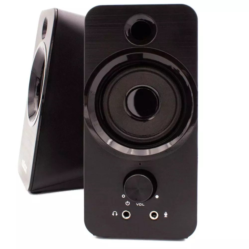 Altavoces 2.0 Pc Nilox  / Usb / Control de Volumen / 6w (2x3w) / Negro / NXAPC02