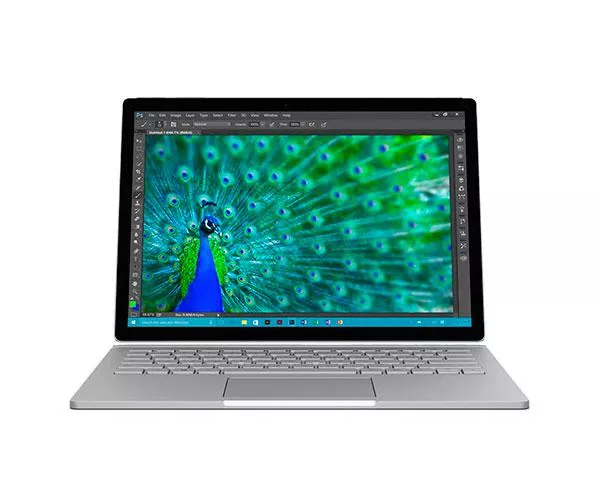 Port&aacute;til Reacondicionado Microsoft Surface Book 1 13" tactil / i5-6300U / 8gb / 128gb Ssd / Teclado kit de pegatinas de conversi&oacute;n / Sin l&aacute;piz / Grado B  No funciona el tactil