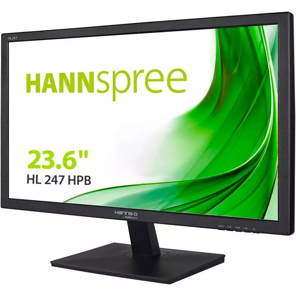 Monitor Reacondicionado LCD HANNSPREE HL 247 HPB / 23.6" FULLHD / HDMI-VGA-DVI / Negro