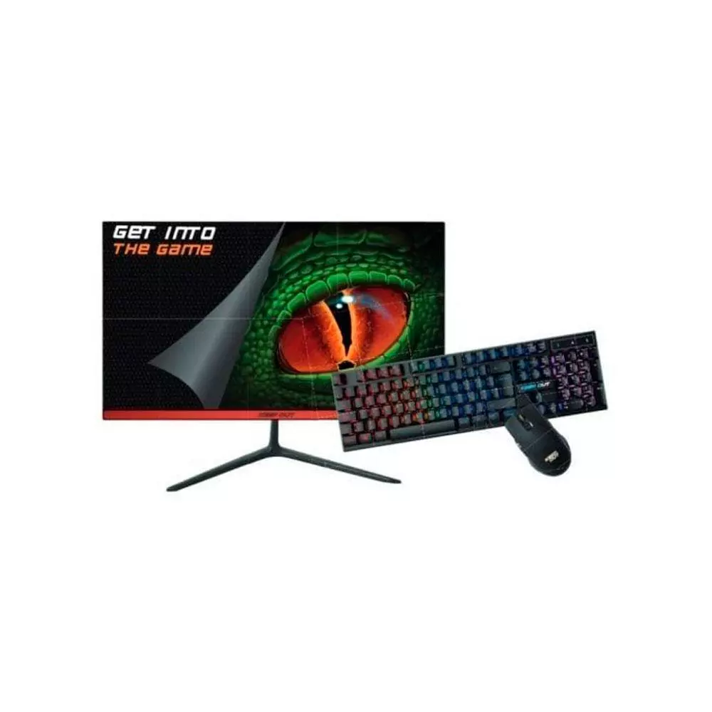 Pack Monitor 22" Fhd + Teclado + Raton Keep Out Gaming / XGM22KITV2 / Negro