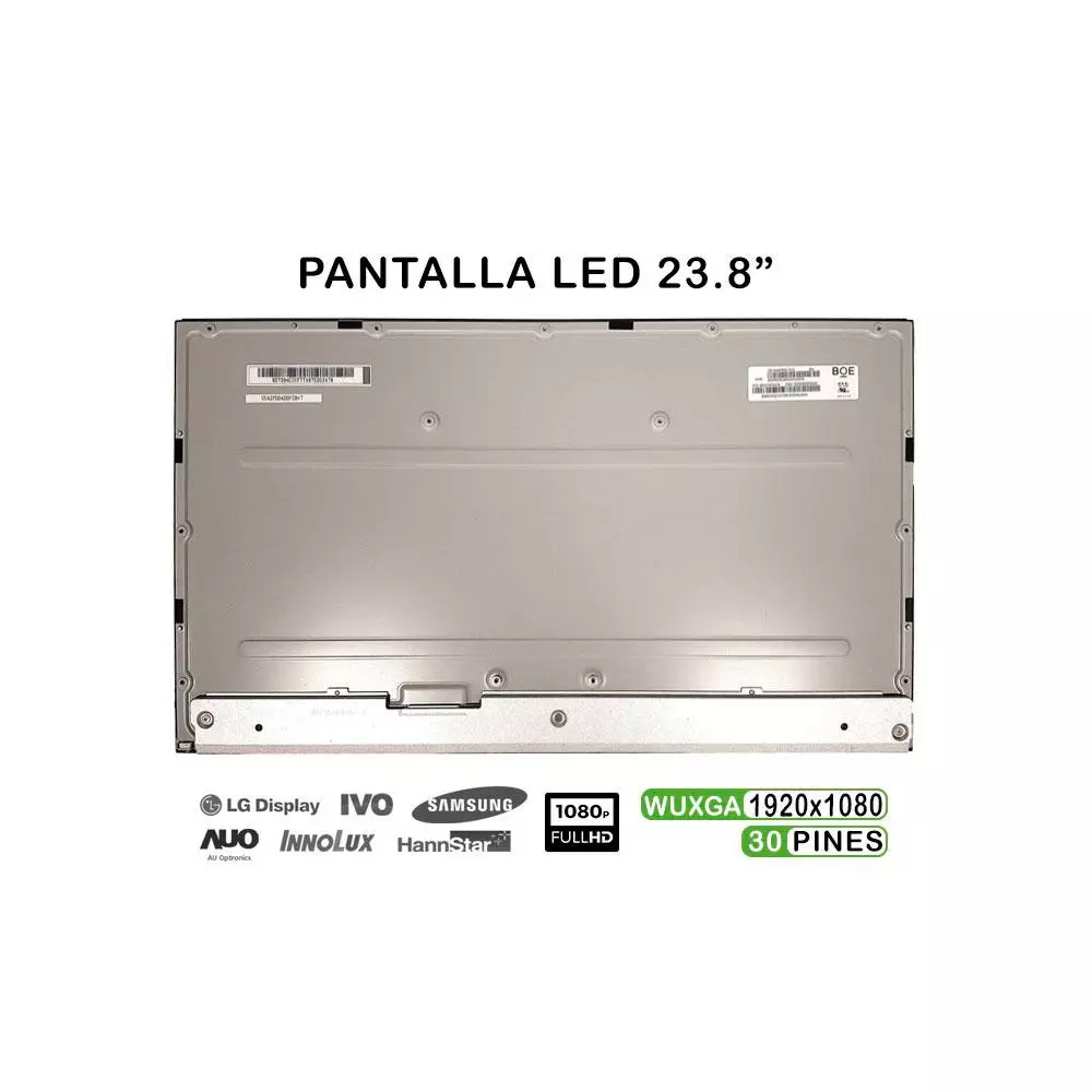 Pantalla compatible para port&aacute;til LED 14" SLIM 40 Pines T&aacute;ctil FULL HD Sin Brackets Ancho 320 mm.