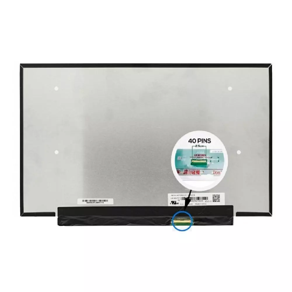 Pantalla para port&aacute;til LED 14" Slim 40 Pines FULL HD 120 HZ Sin Brackets