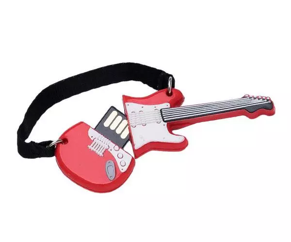 Pendrive Tech One Tech USB 2.0 / 32Gb / Guitarra Roja One / TEC5140-32