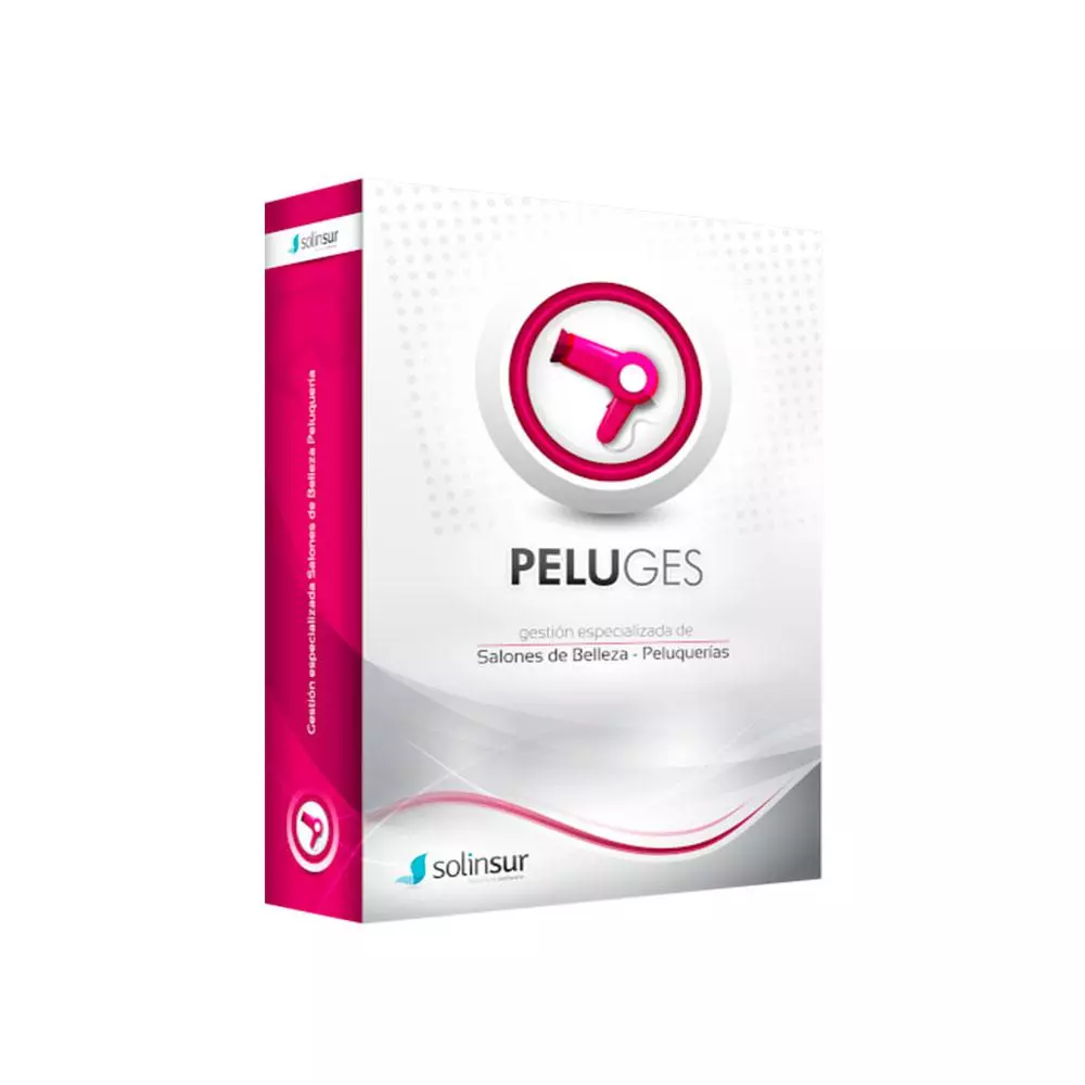 Software Programa de Gesti&oacute;n Especifica PELUGES para PELUQUERIAS