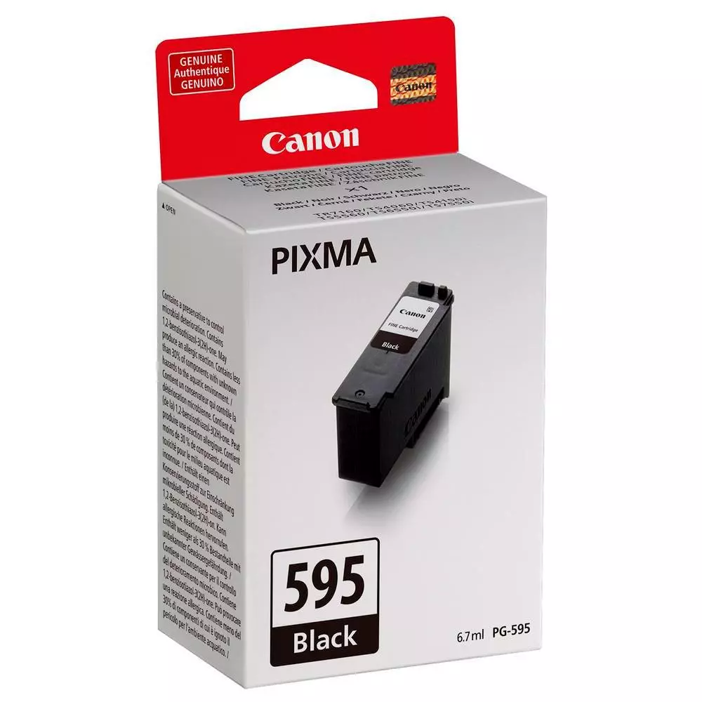 &divide; Pg-595 cartucho de tinta 1 pieza(s) original negro