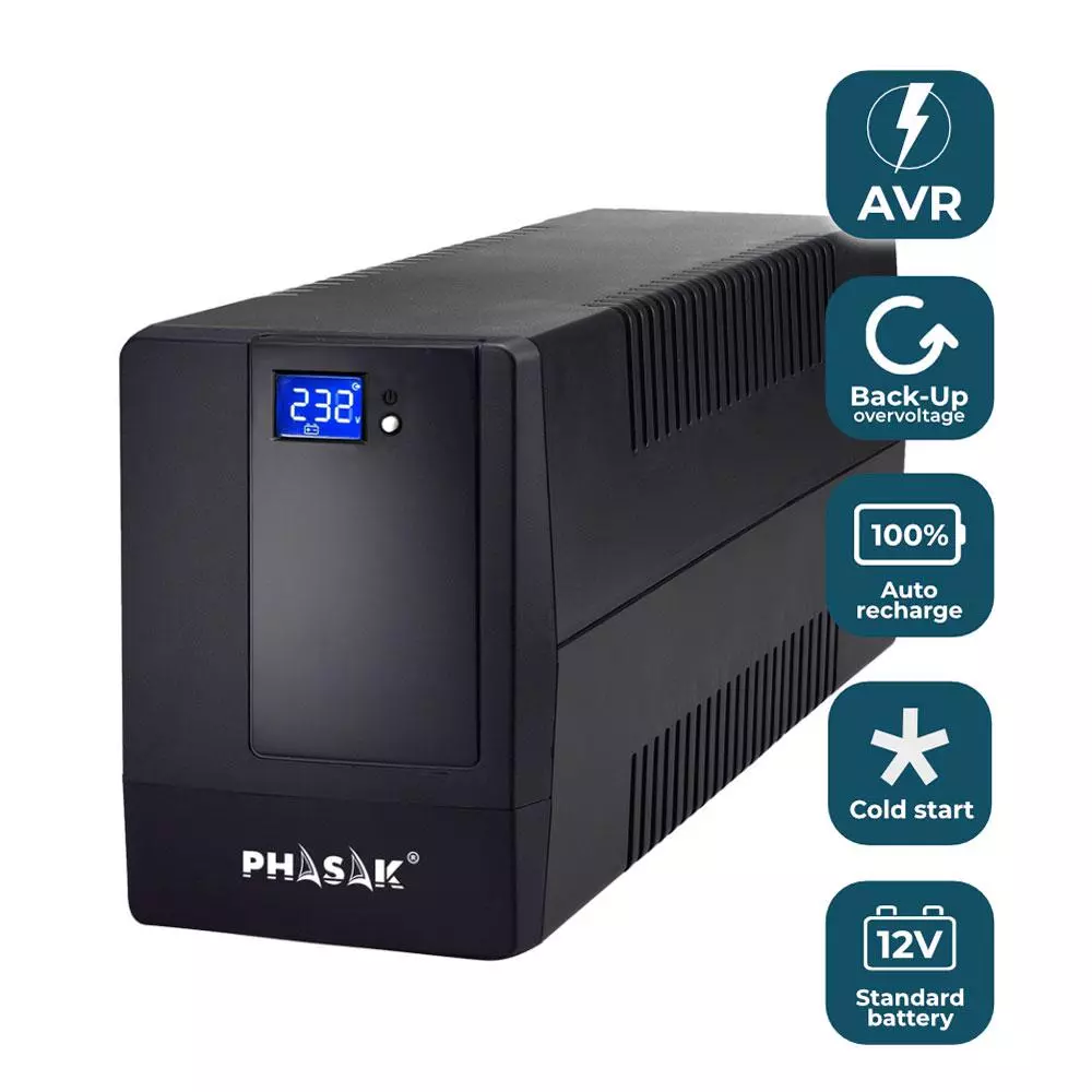 Sai PHASAK Basic 1000va / 600w interactivo / PH 9410