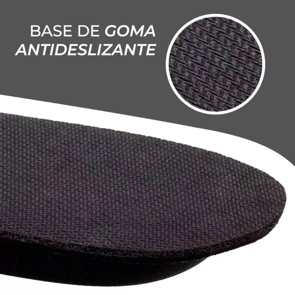 Reposamu&ntilde;ecas de gel para teclado Keypad Phoenix / Ergon&oacute;mica / Espuma efecto memoria / Alta densidad / Negro / PHKEYPAD