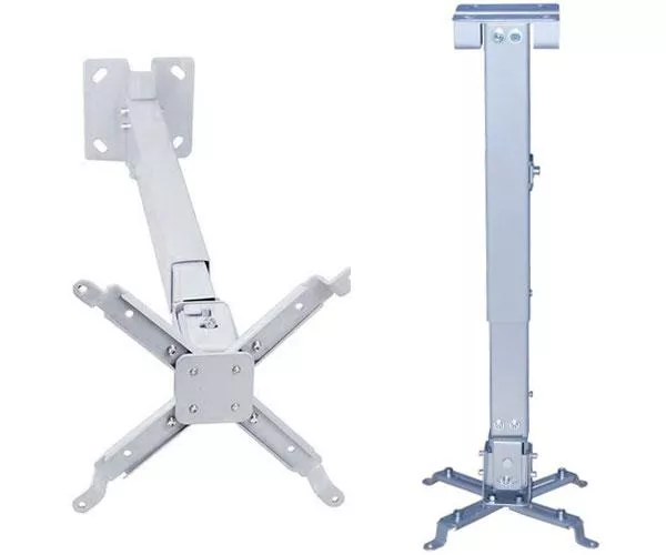 Soporte&nbsp;proyector techo&nbsp;pj2012t-s&nbsp;inclinable plata