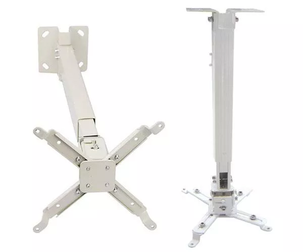 Soporte&nbsp;proyector techo&nbsp;pj2012t-w&nbsp;inclinable blanco