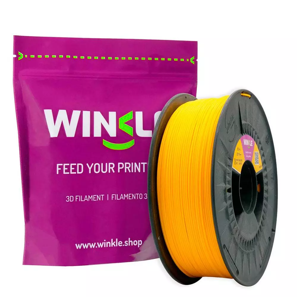 Filamento Amarillo Canario Winkle PLA-HD / 1.75mm / Maquinas 3D / 1 Kg