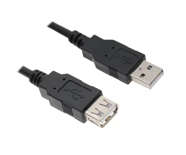 Cable prolongador USB 2.0  M/H  3m / Nanocable / 10.01.0204-bk