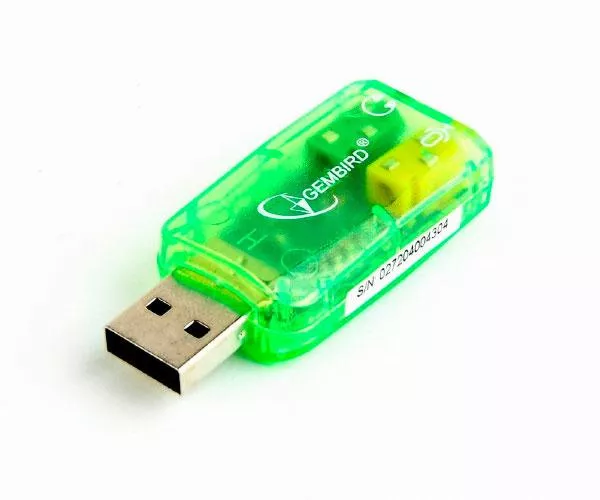 Tarjeta de sonido USB externa 5.1 Gembird Virtus Plus / SC-USB-01