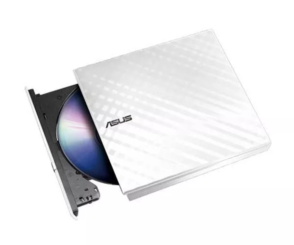 Grabadora Externa Asus USB 2.0 / DVD-RW / Slim / Blanca  / sdrw-08d2s-u lite