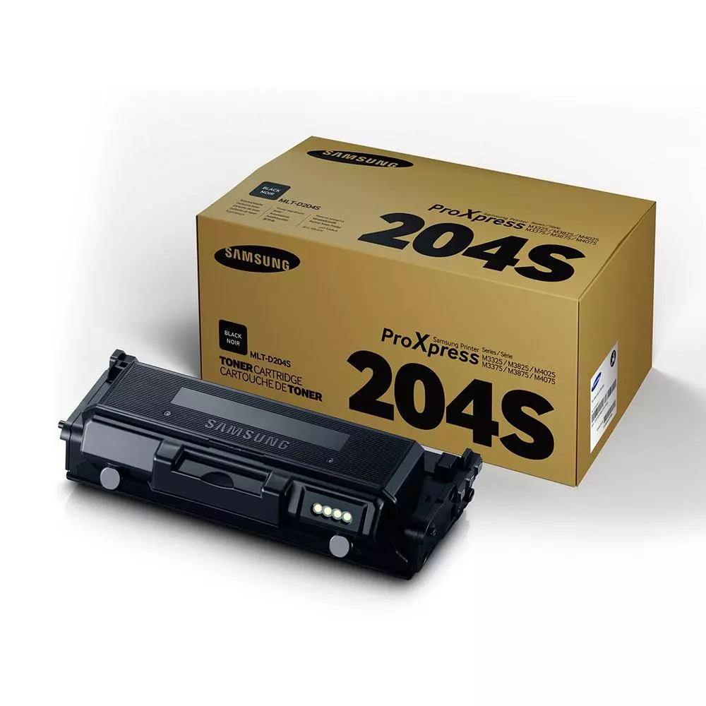 Toner original Samsung mlt-d204s negro / m3325 / m3375 / m3825 / 3875