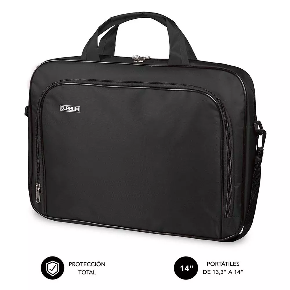 Maletin Subblim Oxford hasta 14" / Negro / SUB-LB-1OLB030