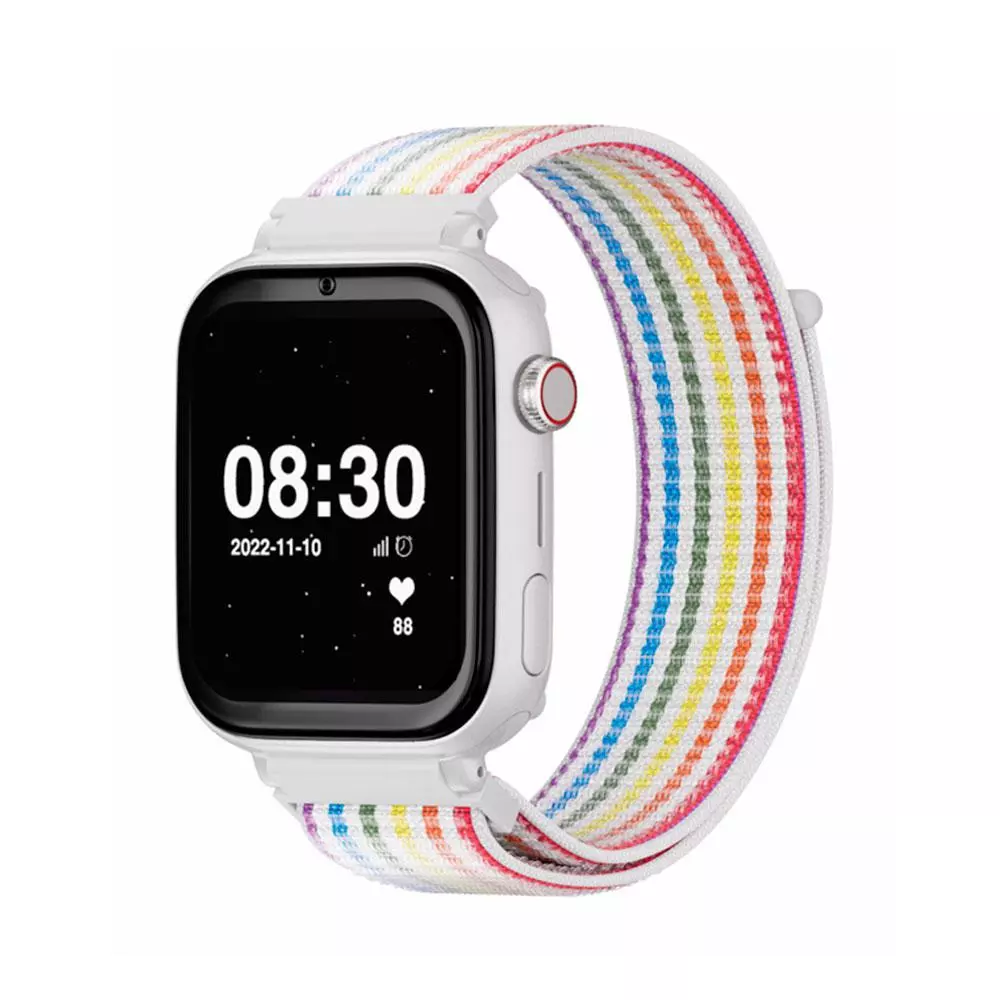 Smartwatch SaveFamily Plus llamada y GPS / 1.85" / 680 mAh / NanoSIM / Tela / Blanco/Unicorn