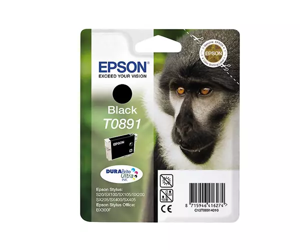 &divide; Monkey tinta negra t0891 durabrite ultra mono