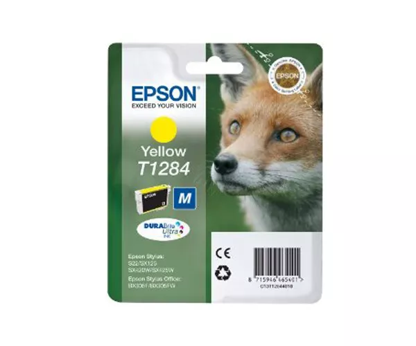 Tinta original Epson T1284 amarillo c13T12844012