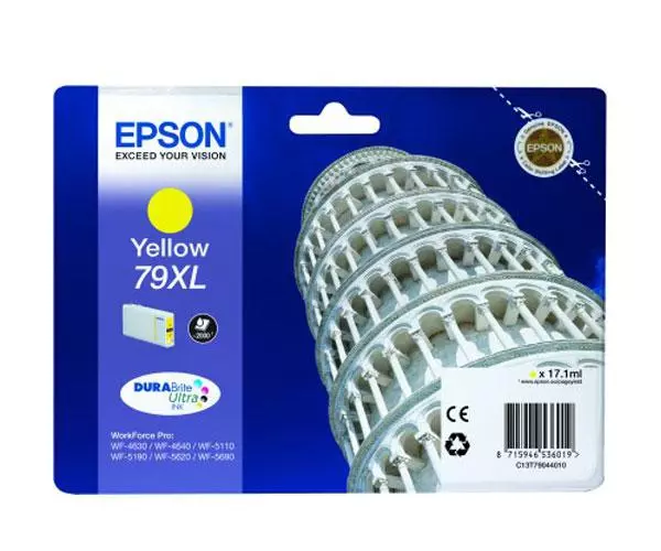 &divide; Tower of pisa cartucho 79xl amarillo