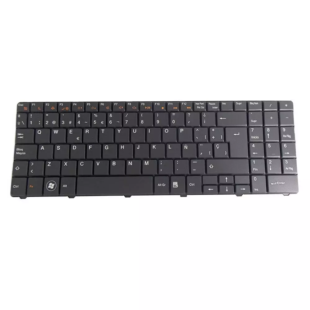 Teclado compatible para port&aacute;til ACER 5516 V.1 Teclas funcion naranja