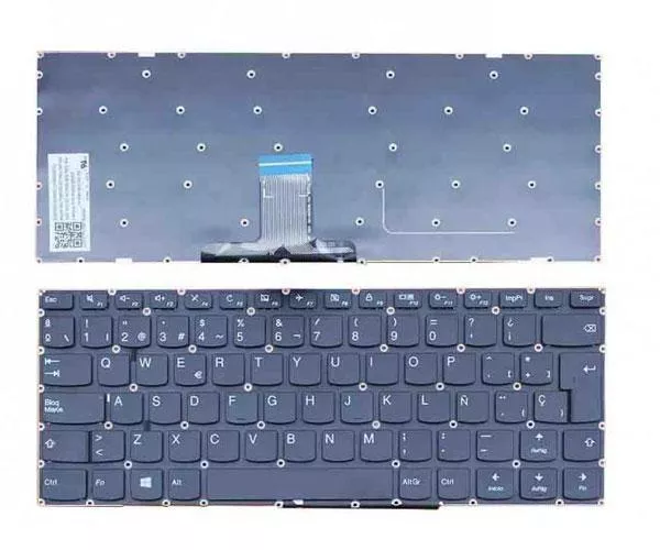 Teclado compatible para port&aacute;til LENOVO IdeaPad 310s-14 / 310s-14isk / 510s-14ikb / 710s-14 / negro sin marco / win 8