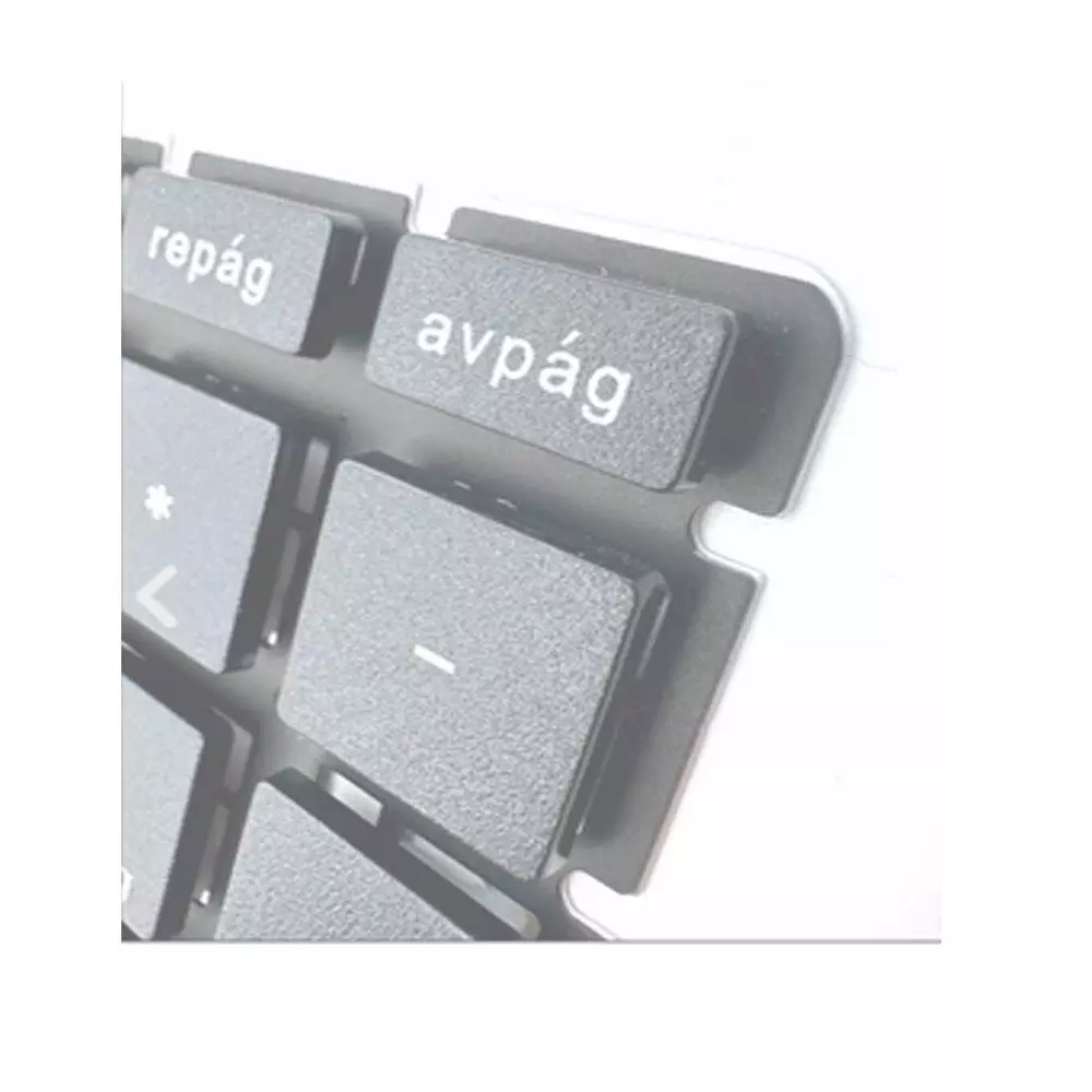 Teclado compatible para port&aacute;til HP Pavilion 15-ab / 15-bs / 15q-bd / 15-cc / 813975-071 / Teclas cuadradas / Intro grande / Negro
