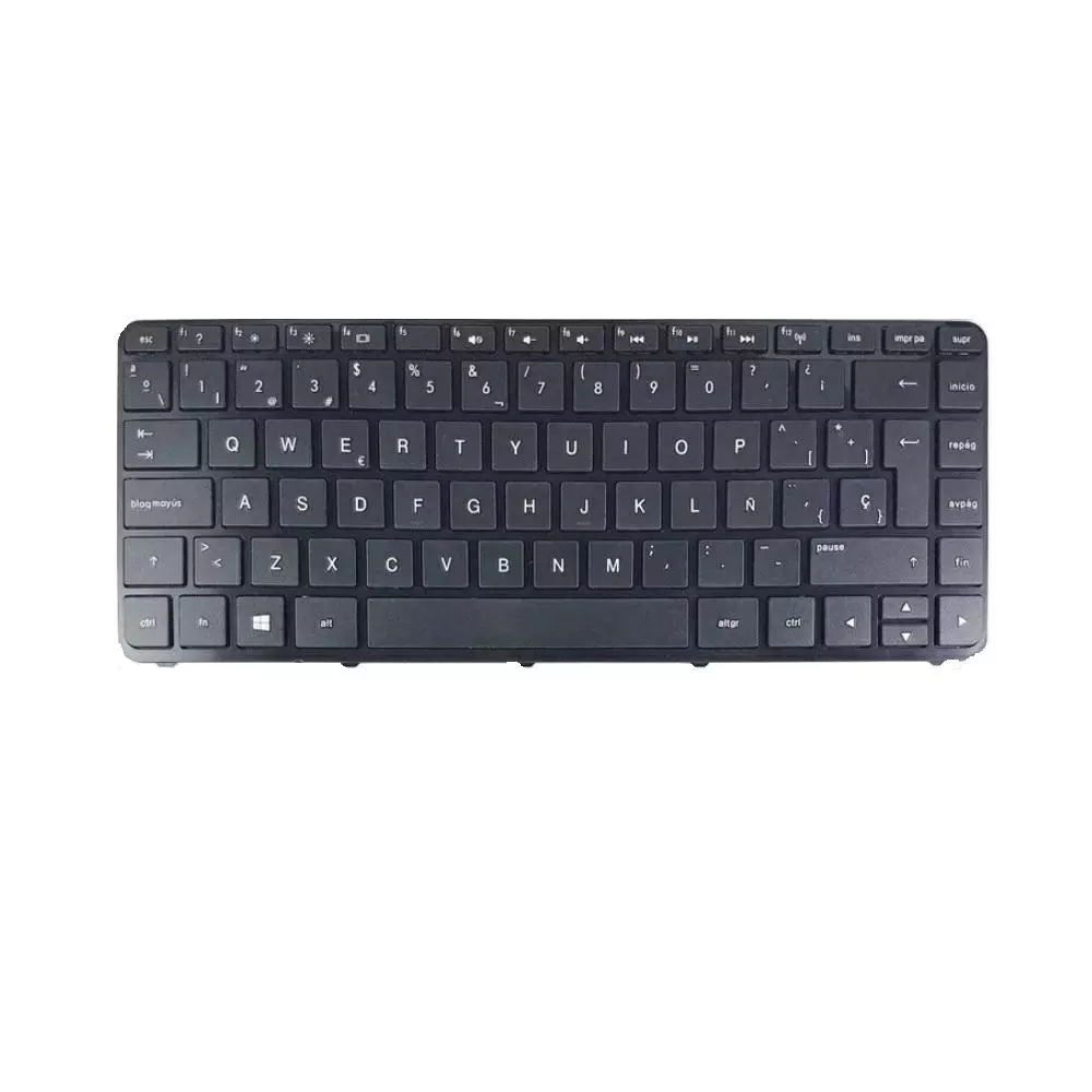 Teclado compatible para port&aacute;til HP 14-N / 14-D Con marco