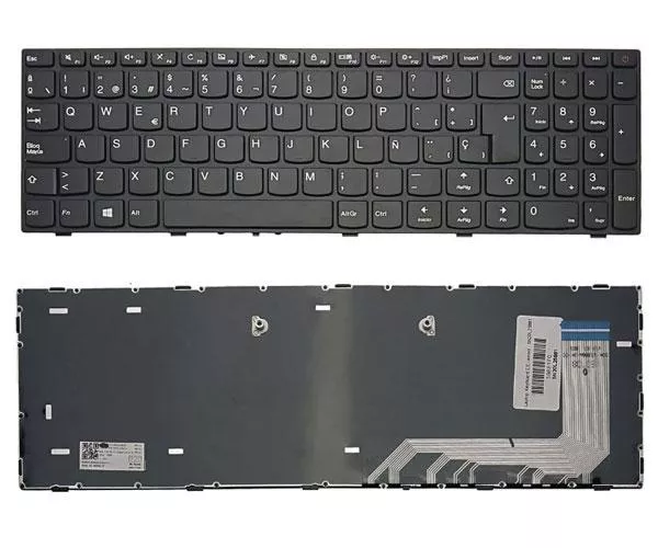 Teclado compatible para port&aacute;til LENOVO IdeaPad 110-15isk / 110-17ikb / Negro