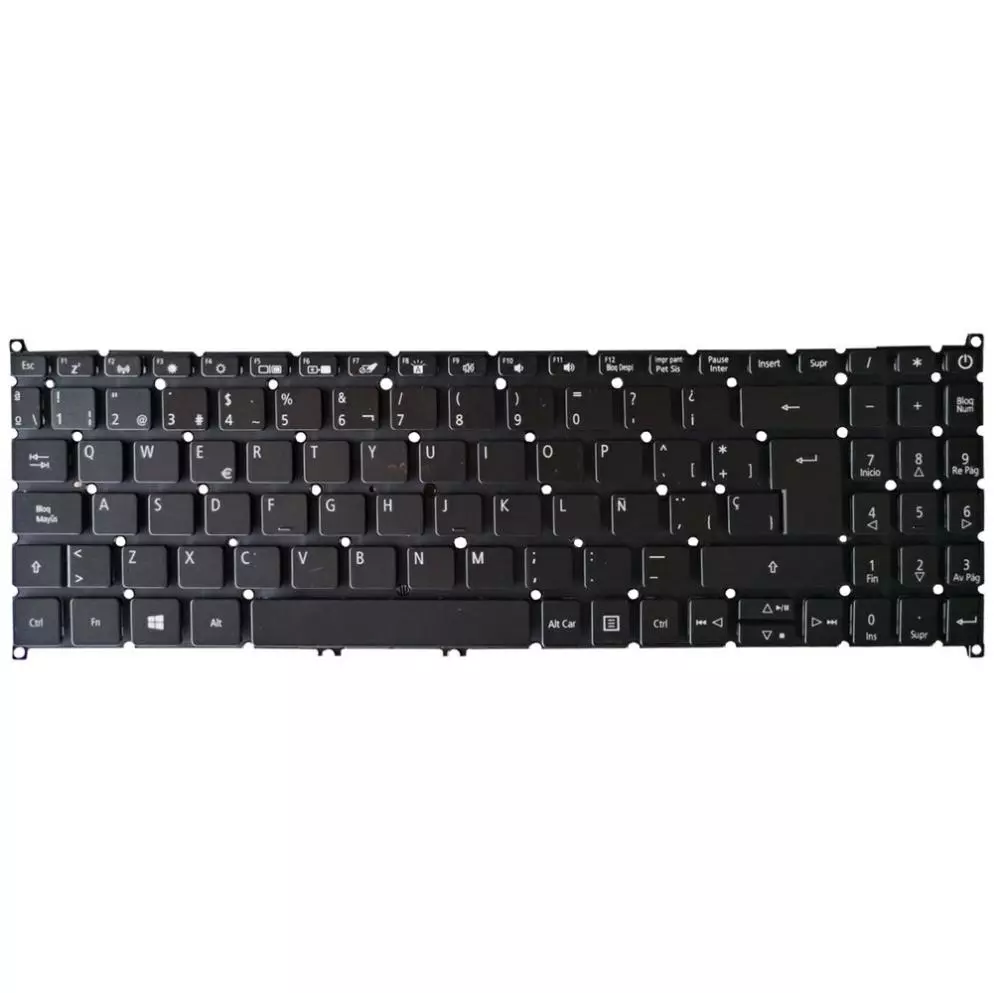 Teclado compatible para port&aacute;til ACER Aspire 3 A315-21 Retroiluminado