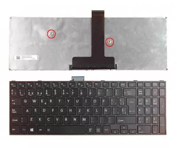 Teclado compatible para port&aacute;til TOSHIBA Satellite pro r50-c / a50-c / z50-c / Negro
