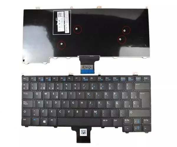 Teclado compatible para port&aacute;til DELL Latitude  e7440 / e7420 / e7240