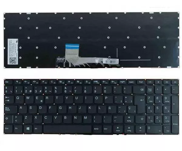 Teclado compatible para port&aacute;til LENOVO Ideapad 310S-15ISK / 510S-15ISK / 310S-15IKB  / negro / sin marco