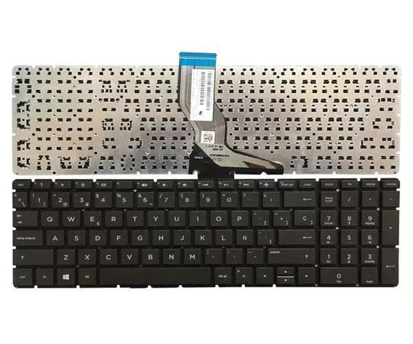 Teclado compatible para port&aacute;til HP Pavilion 15-ec1000 / L72598-071 / Negro / Retroiluminado