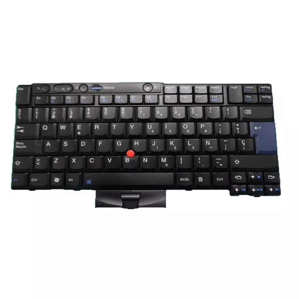 Teclado compatible para port&aacute;til LENOVO Thinkpad T400s / T410 / T410s / T420 / X220 / Negro / Espa&ntilde;ol