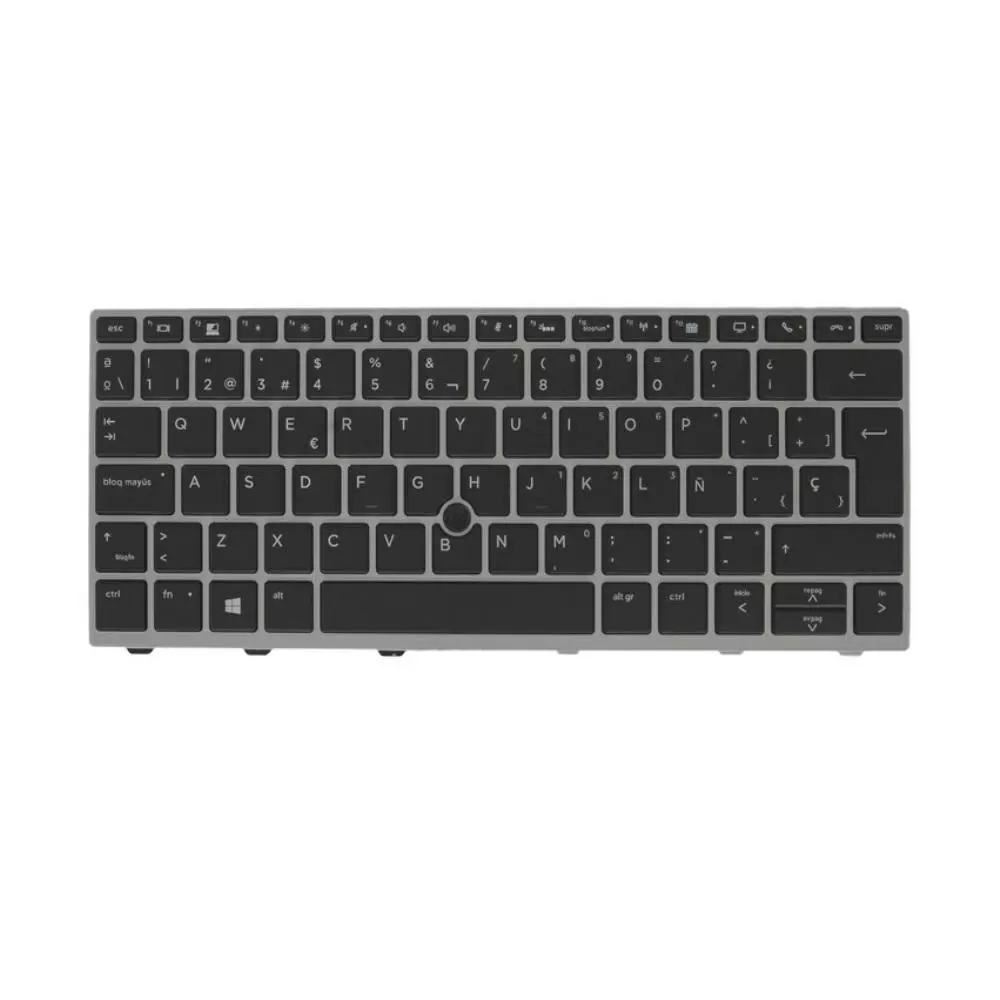 Teclado compatible para port&aacute;til HP Elitebook 830 G5 / 830 G6 / Marco Plata