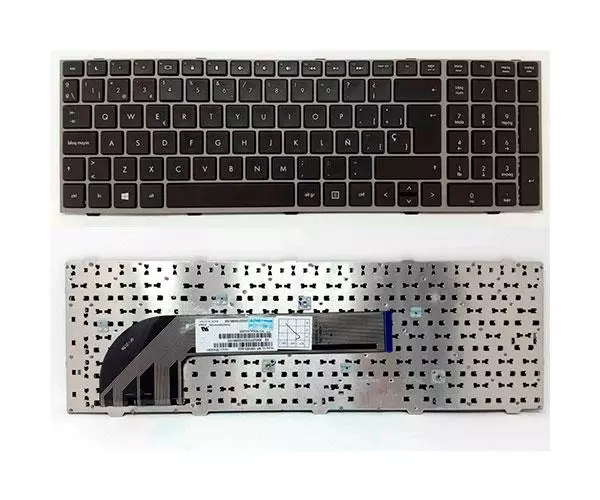 Teclado compatible para port&aacute;til HP Probook 6440b / 6540b / Marco Gris