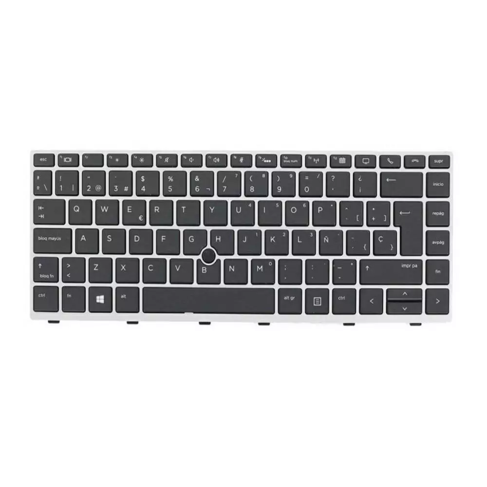 Teclado compatible para port&aacute;til HP Elitebook 840 G5 / 840 G6 Retroiluminado