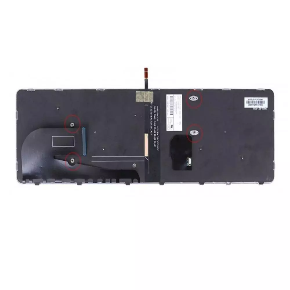 Teclado compatible para port&aacute;til HP 755 G3 / 850 G3 Marco Plata Retroiluminado + Pointstick