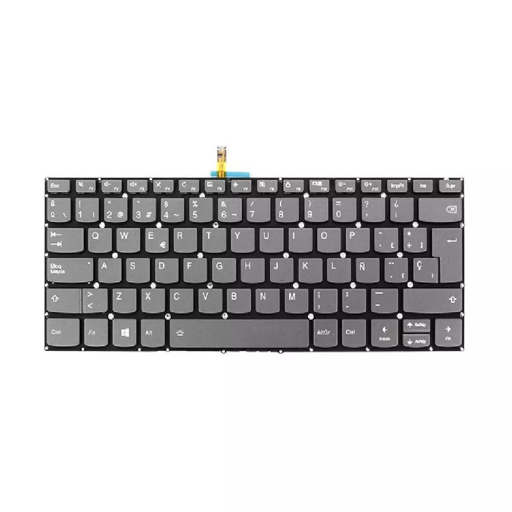 Teclado compatible para port&aacute;til LENOVO Yoga 520-14ikb Retroiluminado