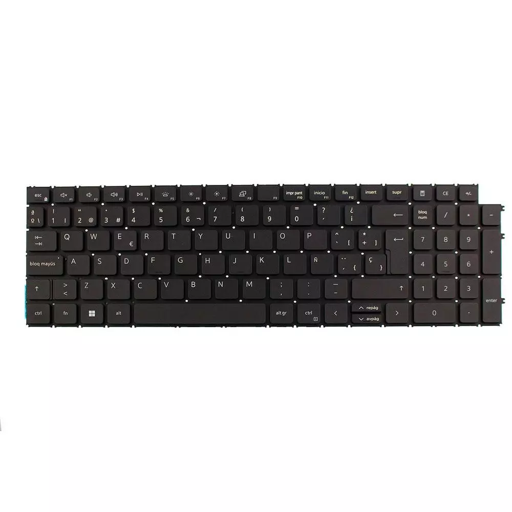 Teclado compatible para port&aacute;til DELL Inspiron 15-3000 / negro / 0YYCJ7