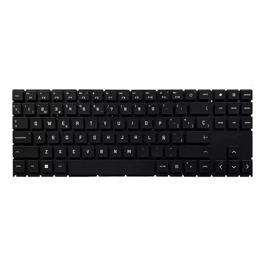Teclado compatible para port&aacute;til HP Omen 15-EK Retroiluminado