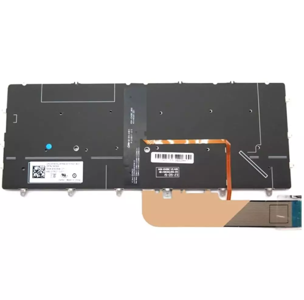Teclado compatible para port&aacute;til DELL XPS 13 9370 Retroiluminado