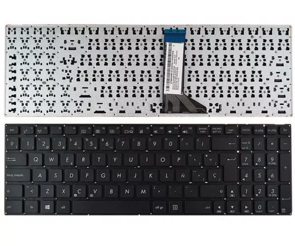 Teclado compatible para port&aacute;til ASUS x series x551/ f551/ x555 / negro win 8