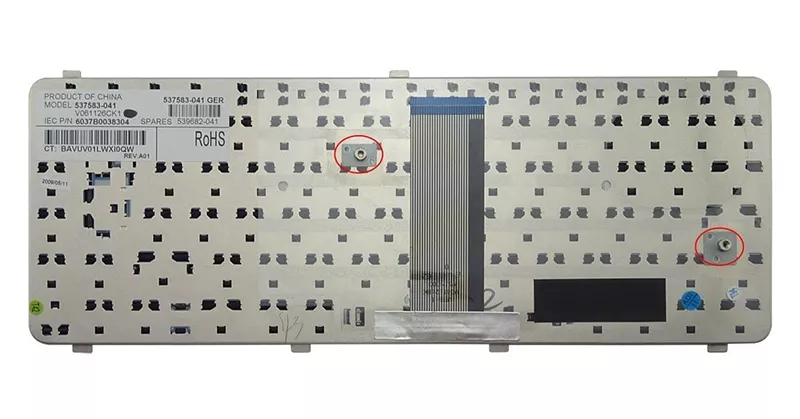Teclado compatible para port&aacute;til HP 6530s/6531/6730s/6535s/6735s negro