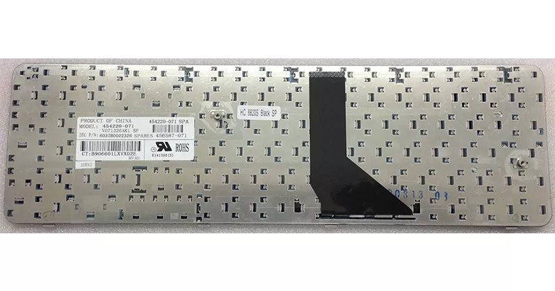 Teclado compatible para port&aacute;til HP 6820 / 6820s  negro