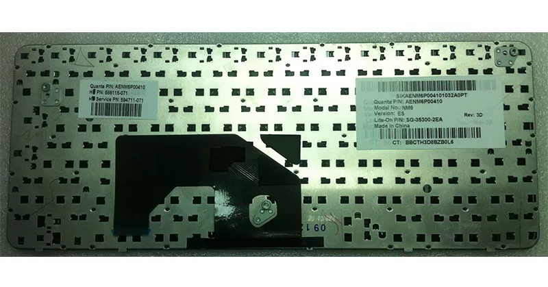 Teclado compatible para port&aacute;til HP Mini 210-1000 / cq10 negro / 110-3000 / faja peque&ntilde;a
