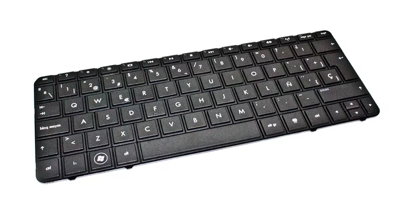 Teclado compatible para port&aacute;til HP Mini 210-1000 / cq10 negro / 110-3000 / faja peque&ntilde;a
